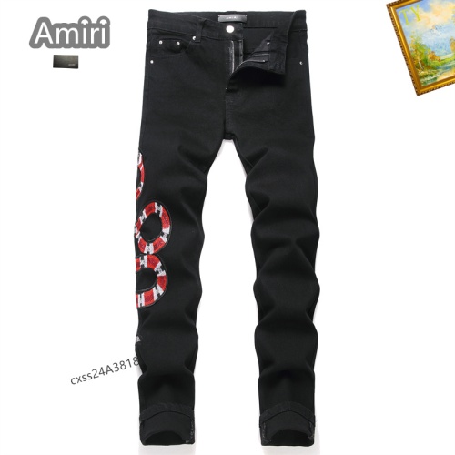 Cheap Amiri Jeans For Men #1238362 Replica Wholesale [$48.00 USD] [ITEM#1238362] on Replica Amiri Jeans