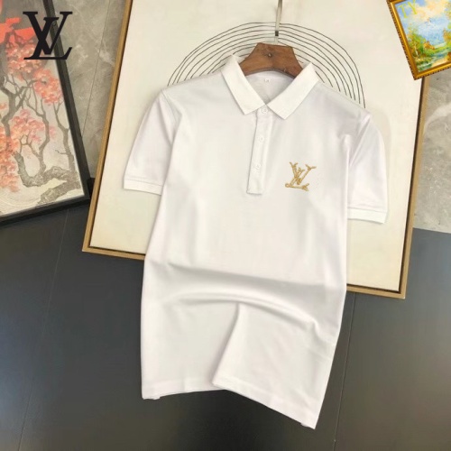 Cheap Louis Vuitton LV T-Shirts Short Sleeved For Men #1238385 Replica Wholesale [$29.00 USD] [ITEM#1238385] on Replica Louis Vuitton LV T-Shirts