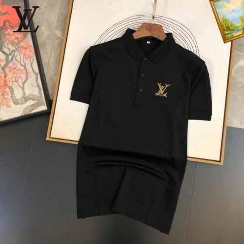 Cheap Louis Vuitton LV T-Shirts Short Sleeved For Men #1238386 Replica Wholesale [$29.00 USD] [ITEM#1238386] on Replica Louis Vuitton LV T-Shirts