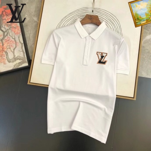 Cheap Louis Vuitton LV T-Shirts Short Sleeved For Men #1238395 Replica Wholesale [$29.00 USD] [ITEM#1238395] on Replica Louis Vuitton LV T-Shirts