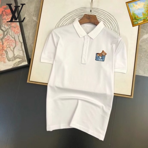 Cheap Louis Vuitton LV T-Shirts Short Sleeved For Men #1238445 Replica Wholesale [$29.00 USD] [ITEM#1238445] on Replica Louis Vuitton LV T-Shirts