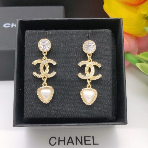 Cheap Chanel Earrings For Women #1238485 Replica Wholesale [$27.00 USD] [ITEM#1238485] on Replica Chanel Earrings