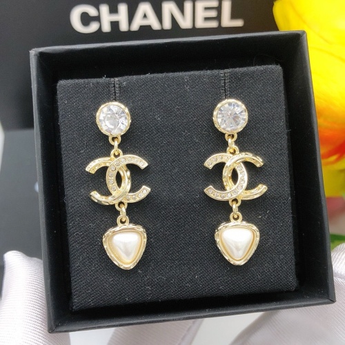 Cheap Chanel Earrings For Women #1238485 Replica Wholesale [$27.00 USD] [ITEM#1238485] on Replica Chanel Earrings