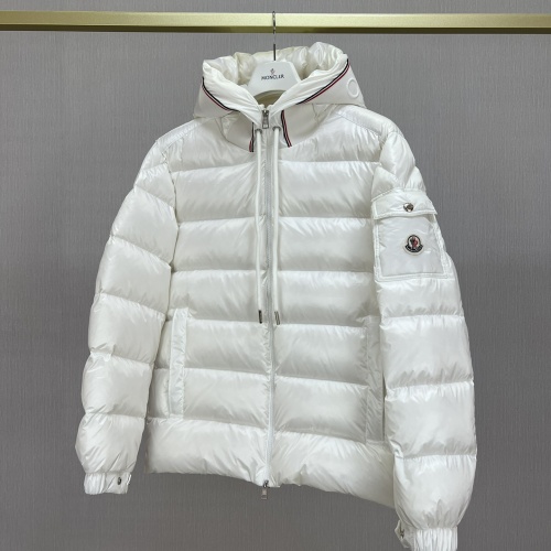 Cheap Moncler Down Feather Coat Long Sleeved For Men #1238527 Replica Wholesale [$150.00 USD] [ITEM#1238527] on Replica Moncler Down Feather Coat