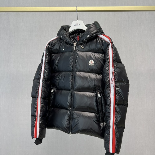 Cheap Moncler Down Feather Coat Long Sleeved For Men #1238533 Replica Wholesale [$160.00 USD] [ITEM#1238533] on Replica Moncler Down Feather Coat