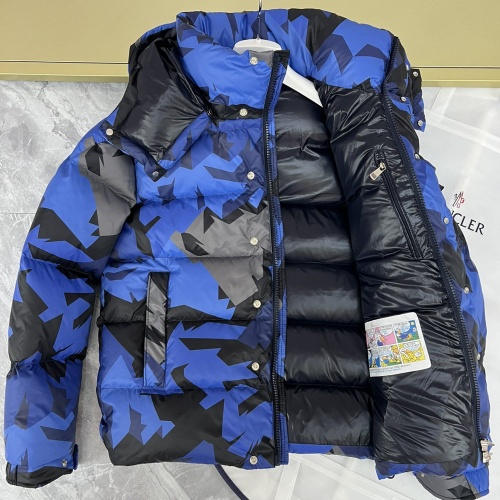 Cheap Moncler Down Feather Coat Long Sleeved For Men #1238537 Replica Wholesale [$160.00 USD] [ITEM#1238537] on Replica Moncler Down Feather Coat