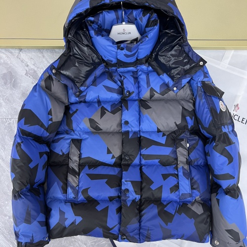 Cheap Moncler Down Feather Coat Long Sleeved For Men #1238537 Replica Wholesale [$160.00 USD] [ITEM#1238537] on Replica Moncler Down Feather Coat