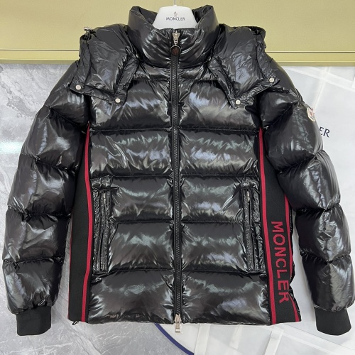 Cheap Moncler Down Feather Coat Long Sleeved For Men #1238546 Replica Wholesale [$160.00 USD] [ITEM#1238546] on Replica Moncler Down Feather Coat