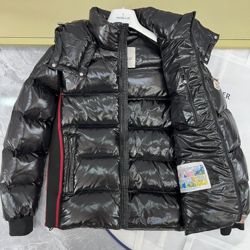 Cheap Moncler Down Feather Coat Long Sleeved For Men #1238546 Replica Wholesale [$160.00 USD] [ITEM#1238546] on Replica Moncler Down Feather Coat