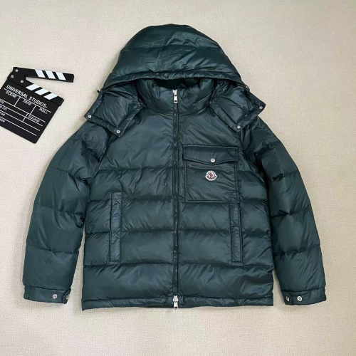 Cheap Moncler Down Feather Coat Long Sleeved For Men #1238547 Replica Wholesale [$160.00 USD] [ITEM#1238547] on Replica Moncler Down Feather Coat