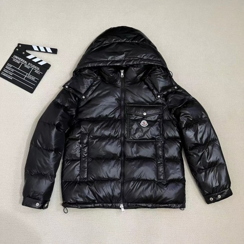 Cheap Moncler Down Feather Coat Long Sleeved For Men #1238548 Replica Wholesale [$160.00 USD] [ITEM#1238548] on Replica Moncler Down Feather Coat