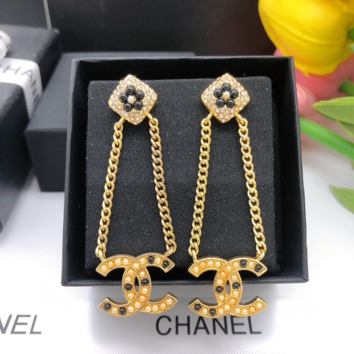 Cheap Chanel Earrings For Women #1238553 Replica Wholesale [$27.00 USD] [ITEM#1238553] on Replica Chanel Earrings