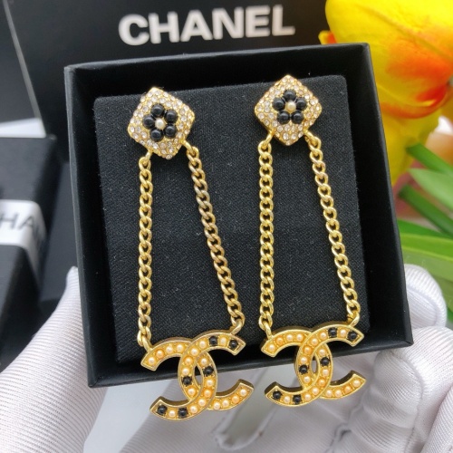 Cheap Chanel Earrings For Women #1238553 Replica Wholesale [$27.00 USD] [ITEM#1238553] on Replica Chanel Earrings