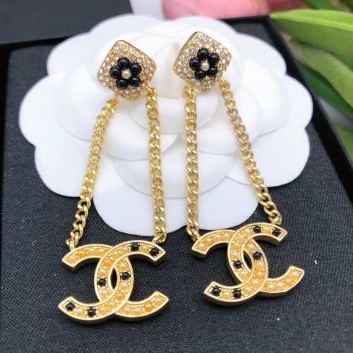 Cheap Chanel Earrings For Women #1238553 Replica Wholesale [$27.00 USD] [ITEM#1238553] on Replica Chanel Earrings