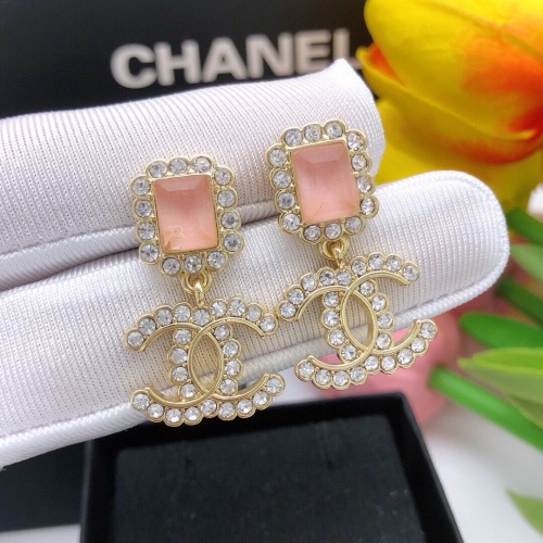 Cheap Chanel Earrings For Women #1238555 Replica Wholesale [$27.00 USD] [ITEM#1238555] on Replica Chanel Earrings