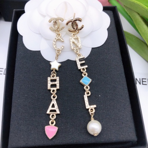 Cheap Chanel Earrings For Women #1238556 Replica Wholesale [$27.00 USD] [ITEM#1238556] on Replica Chanel Earrings