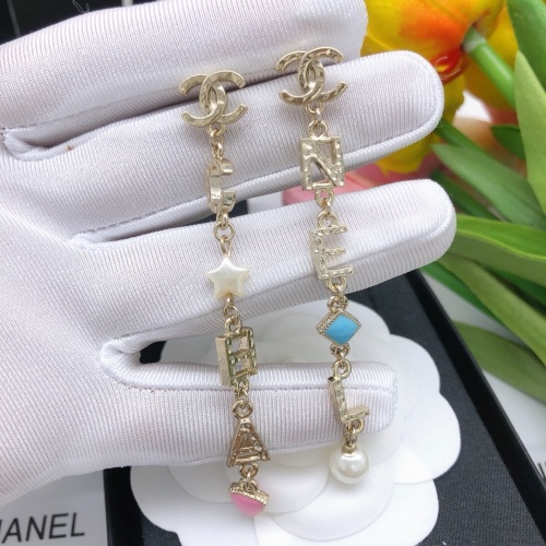 Cheap Chanel Earrings For Women #1238556 Replica Wholesale [$27.00 USD] [ITEM#1238556] on Replica Chanel Earrings