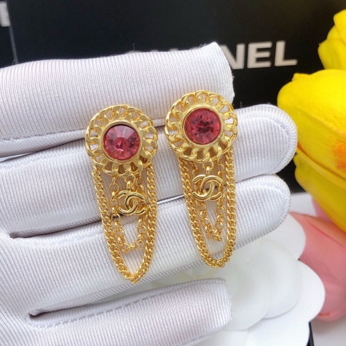 Cheap Chanel Earrings For Women #1238557 Replica Wholesale [$27.00 USD] [ITEM#1238557] on Replica Chanel Earrings