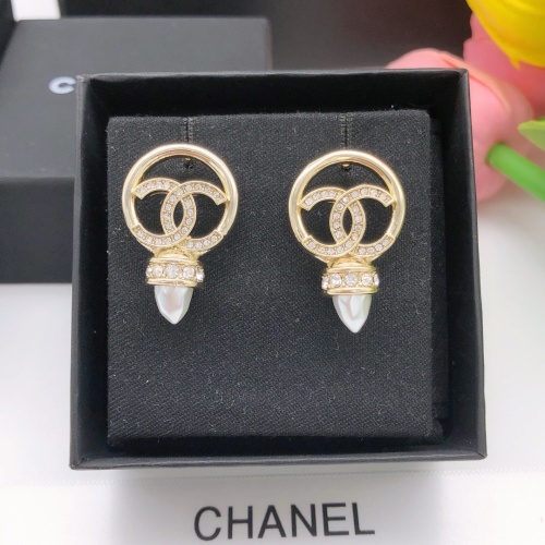 Cheap Chanel Earrings For Women #1238558 Replica Wholesale [$27.00 USD] [ITEM#1238558] on Replica Chanel Earrings