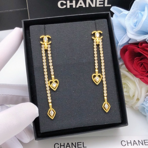 Cheap Chanel Earrings For Women #1238559 Replica Wholesale [$29.00 USD] [ITEM#1238559] on Replica Chanel Earrings