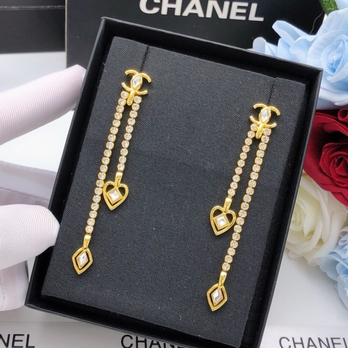 Cheap Chanel Earrings For Women #1238559 Replica Wholesale [$29.00 USD] [ITEM#1238559] on Replica Chanel Earrings