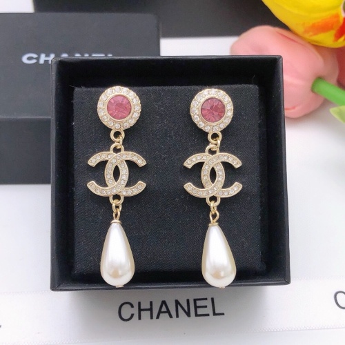 Cheap Chanel Earrings For Women #1238563 Replica Wholesale [$29.00 USD] [ITEM#1238563] on Replica Chanel Earrings