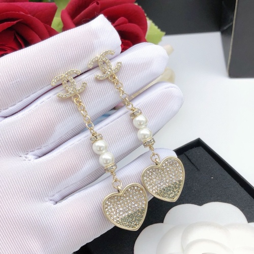 Cheap Chanel Earrings For Women #1238564 Replica Wholesale [$32.00 USD] [ITEM#1238564] on Replica Chanel Earrings