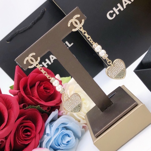 Cheap Chanel Earrings For Women #1238564 Replica Wholesale [$32.00 USD] [ITEM#1238564] on Replica Chanel Earrings