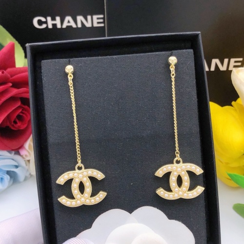 Cheap Chanel Earrings For Women #1238565 Replica Wholesale [$29.00 USD] [ITEM#1238565] on Replica Chanel Earrings