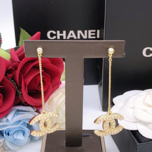 Cheap Chanel Earrings For Women #1238565 Replica Wholesale [$29.00 USD] [ITEM#1238565] on Replica Chanel Earrings