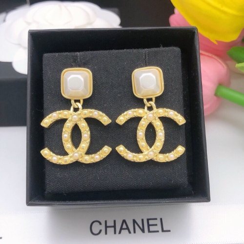 Cheap Chanel Earrings For Women #1238568 Replica Wholesale [$29.00 USD] [ITEM#1238568] on Replica Chanel Earrings