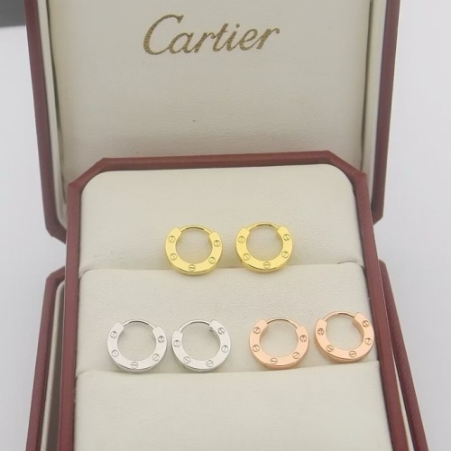 Cheap Cartier Earrings For Women #1238633 Replica Wholesale [$25.00 USD] [ITEM#1238633] on Replica Cartier Earrings