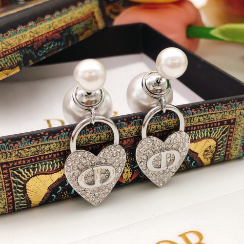 Cheap Christian Dior Earrings For Women #1238673 Replica Wholesale [$27.00 USD] [ITEM#1238673] on Replica Christian Dior Earrings