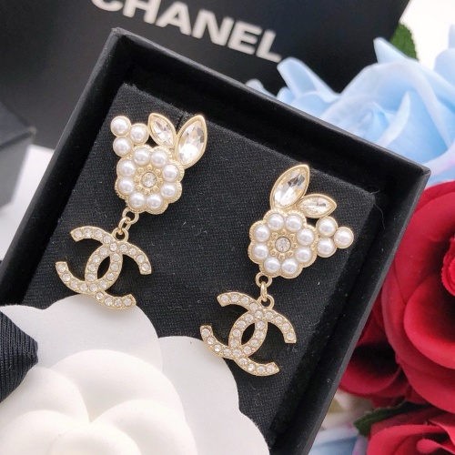 Cheap Chanel Earrings For Women #1238690 Replica Wholesale [$27.00 USD] [ITEM#1238690] on Replica Chanel Earrings