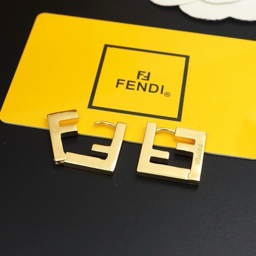 Cheap Fendi Earrings For Women #1238698 Replica Wholesale [$25.00 USD] [ITEM#1238698] on Replica Fendi Earrings