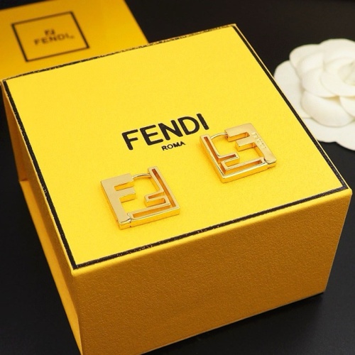 Cheap Fendi Earrings For Women #1238699 Replica Wholesale [$25.00 USD] [ITEM#1238699] on Replica Fendi Earrings