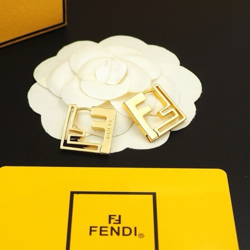 Cheap Fendi Earrings For Women #1238699 Replica Wholesale [$25.00 USD] [ITEM#1238699] on Replica Fendi Earrings