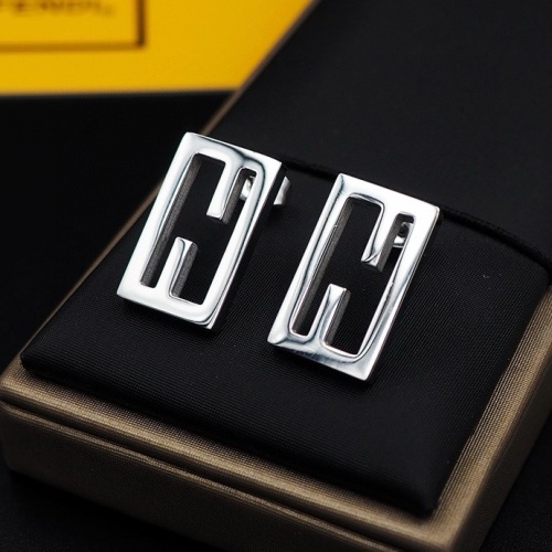 Cheap Fendi Earrings For Women #1238700 Replica Wholesale [$23.00 USD] [ITEM#1238700] on Replica Fendi Earrings