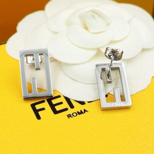 Cheap Fendi Earrings For Women #1238700 Replica Wholesale [$23.00 USD] [ITEM#1238700] on Replica Fendi Earrings