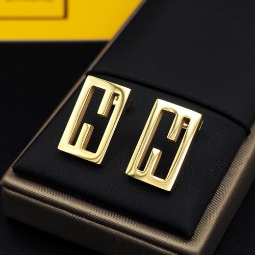 Cheap Fendi Earrings For Women #1238701 Replica Wholesale [$23.00 USD] [ITEM#1238701] on Replica Fendi Earrings