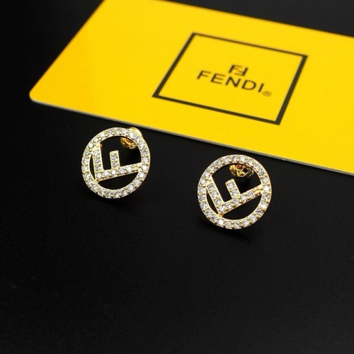 Cheap Fendi Earrings For Women #1238702 Replica Wholesale [$25.00 USD] [ITEM#1238702] on Replica Fendi Earrings