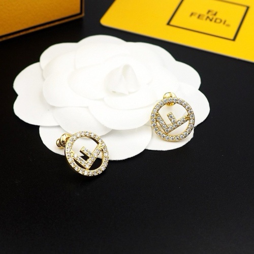 Cheap Fendi Earrings For Women #1238702 Replica Wholesale [$25.00 USD] [ITEM#1238702] on Replica Fendi Earrings