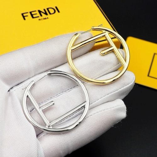 Cheap Fendi Earrings For Women #1238703 Replica Wholesale [$25.00 USD] [ITEM#1238703] on Replica Fendi Earrings