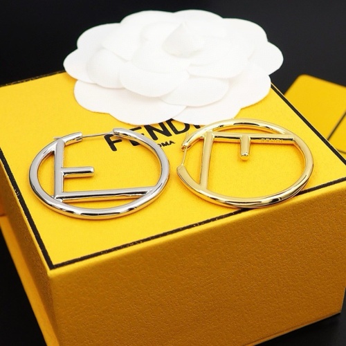 Cheap Fendi Earrings For Women #1238703 Replica Wholesale [$25.00 USD] [ITEM#1238703] on Replica Fendi Earrings