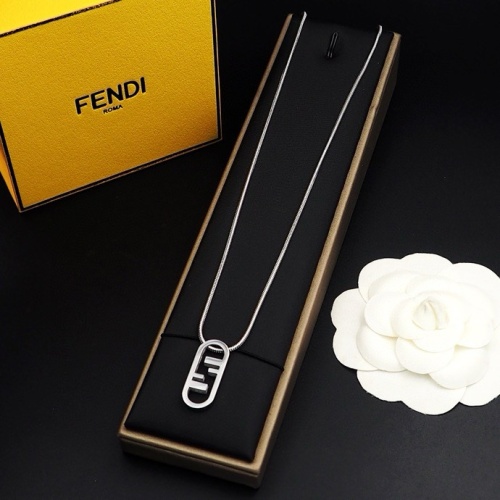 Cheap Fendi Necklaces #1238728 Replica Wholesale [$25.00 USD] [ITEM#1238728] on Replica Fendi Necklaces