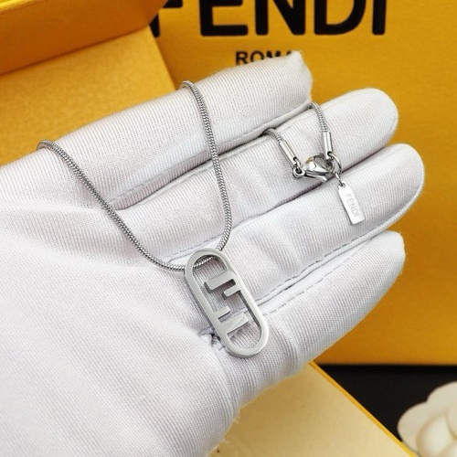 Cheap Fendi Necklaces #1238728 Replica Wholesale [$25.00 USD] [ITEM#1238728] on Replica Fendi Necklaces