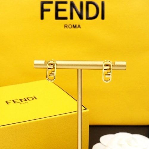 Cheap Fendi Earrings For Women #1238742 Replica Wholesale [$23.00 USD] [ITEM#1238742] on Replica Fendi Earrings