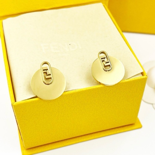 Cheap Fendi Earrings For Women #1238744 Replica Wholesale [$25.00 USD] [ITEM#1238744] on Replica Fendi Earrings