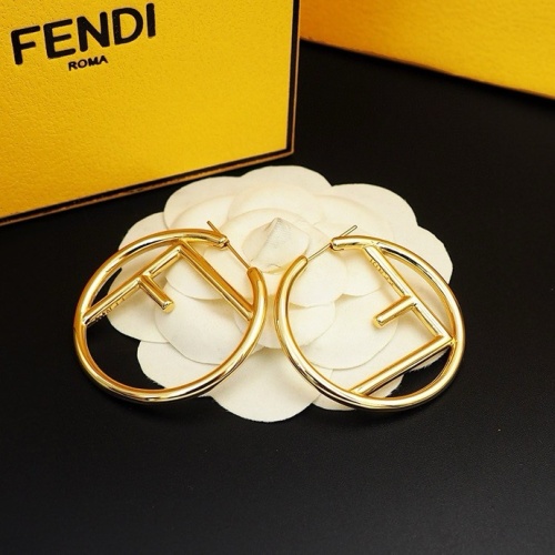 Cheap Fendi Earrings For Women #1238745 Replica Wholesale [$25.00 USD] [ITEM#1238745] on Replica Fendi Earrings