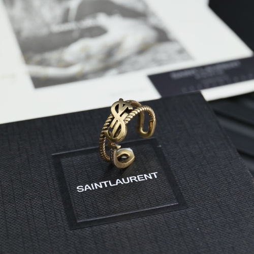 Cheap Yves Saint Laurent YSL Rings #1238746 Replica Wholesale [$25.00 USD] [ITEM#1238746] on Replica Yves Saint Laurent YSL Rings